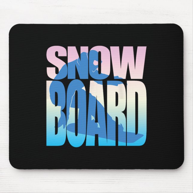 Snowboard3 Mousepad (Vorne)