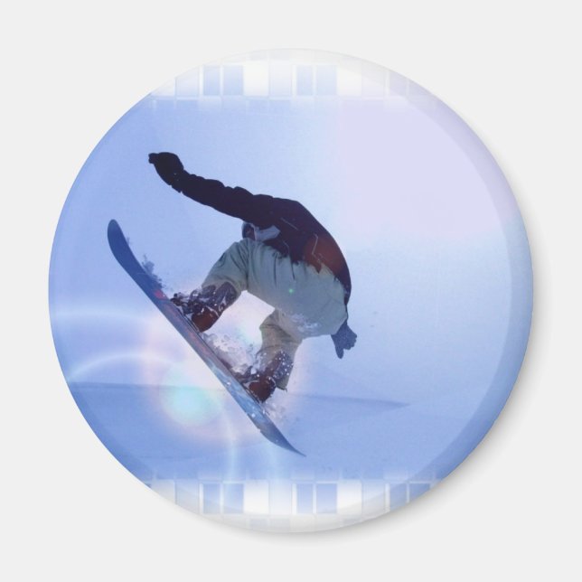 Snowboard-12 Magnet (Vorne)