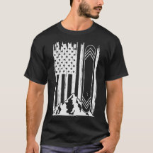 Snowboard American Flag Skifahren