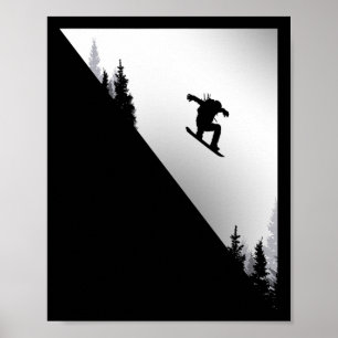 Snowboard Apparel - Snowboarden Snowboarder Snowb Poster