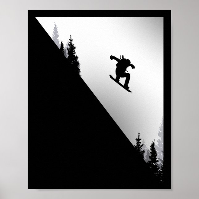 Snowboard Apparel - Snowboarden Snowboarder Snowb Poster (Vorne)