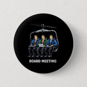 Snowboard-Board-Besprechung Skilift Skifahrer Wint Button