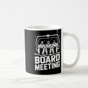 Snowboard-Board-Meeting-Skilift-Skifahrer-Winter Kaffeetasse