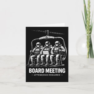 Snowboard-Board-Meeting-Skilift-Skifahrer-Winter Karte