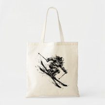 Snowboard-Bürsteneffekt Kunst - Skifahrerin Frauen
