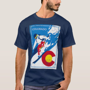 Snowboard Colorado Wintersport T-Shirt
