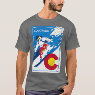 Snowboard Colorado Wintersport T-Shirt