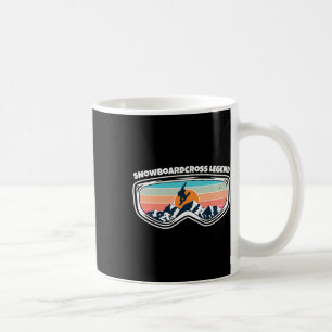 Snowboard Cross Snowboarden Goggles As Snowboard C Kaffeetasse