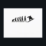 Snowboard Evolution Snowboarden Geschenk Postkarte<br><div class="desc">Snowboard Evolution für Snowboarder,  die sich freuen,  ihr Snowboard aus der Snowboard-Tasche zu holen,  um auf den Pisten für Wintersport im Skigebiet zu gehen und Zeit auf Bord,  Liebe Snowboarden und Snowboarden zu verbringen</div>