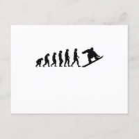 Snowboard Evolution Snowboarden Geschenk