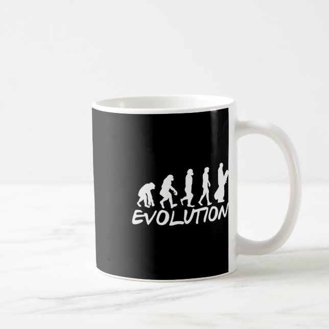 Snowboard Evolution Snowboarden Kaffeetasse (Rechts)