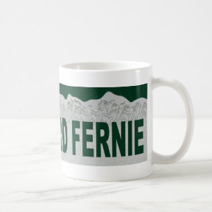 Snowboard Fernie Kaffeetasse