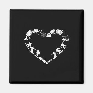 Snowboard Freeriding Design. Snowboard Snowb Magnet