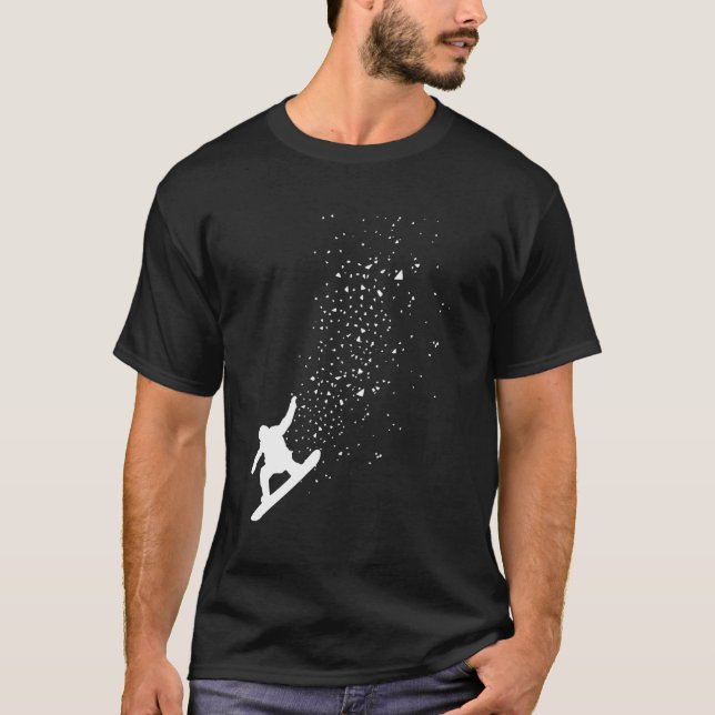 Snowboard Freestyle Snowboarden Snowboarder Gesche T-Shirt (Vorderseite)
