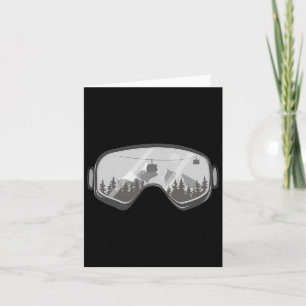 Snowboard Goggles Snowboarden Schnee Winter Snowbo Karte