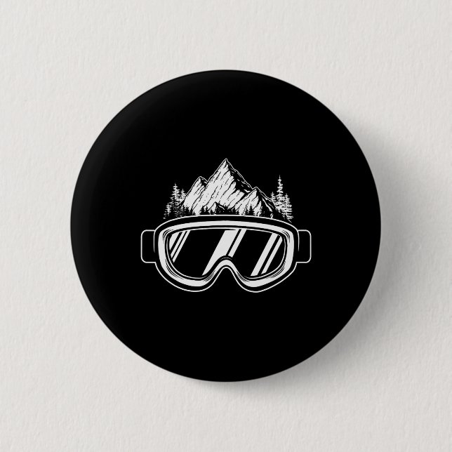 Snowboard Goggles - Wintersports Competition Snowb Button (Vorderseite)