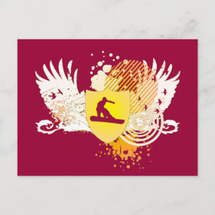 Snowboard : Hi-Fi : Postkarte