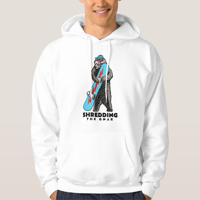 Snowboard Hoodie (Vorderseite)