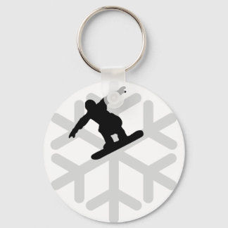 Snowboard-Ikone Schlüsselanhänger