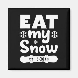 Snowboard isst mein Snowboard-Shirt für Mem W Magnet