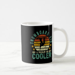 Snowboard Kid Funny Snow Snowboarder und S Kaffeetasse