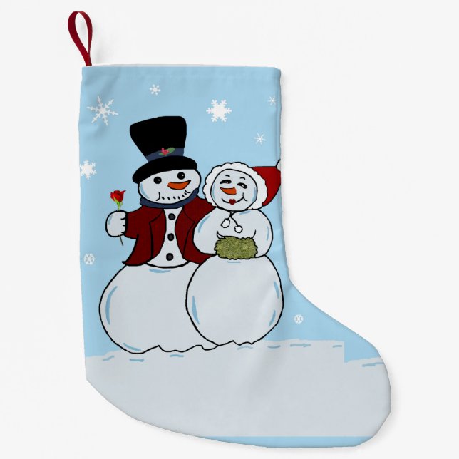 Snowboard Kleiner Weihnachtsstrumpf (Vorderseite)