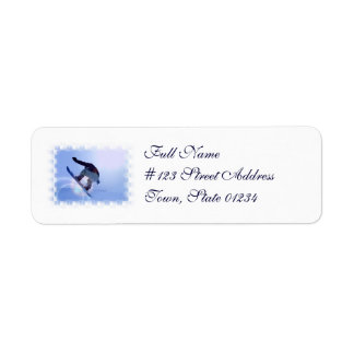 Snowboard Mailing Labels