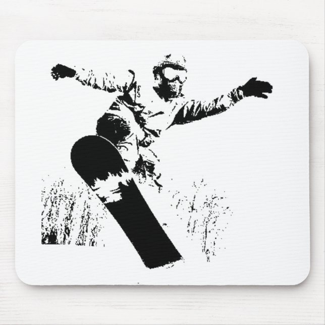 Snowboard Mousepad (Vorne)