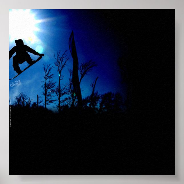 Snowboard Poster (Vorne)