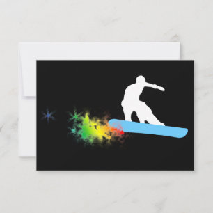 Snowboard : Powderpfad Einladung