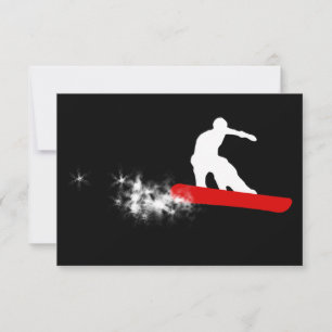Snowboard : Powderpfad Einladung