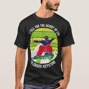 SNOWBOARD Retro Vintages Geschenk für Snowboarder T-Shirt