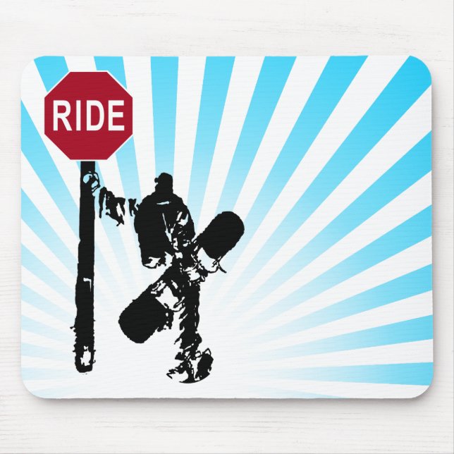 Snowboard.. Richtung? Mousepad (Vorne)