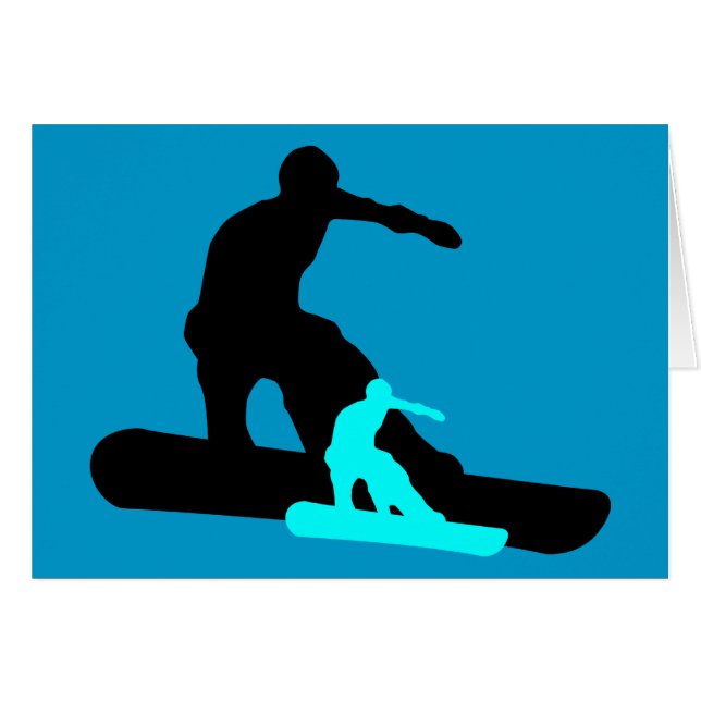 Snowboard: Schatten (Vorderseite (Horizontal))