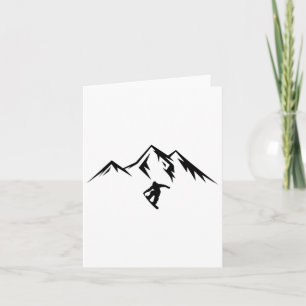 Snowboard Shirt Snow Mountain Winter Snowboard Karte