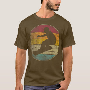 Snowboard Ski Vintag Retro 70er 80er 90er Geschenk T-Shirt