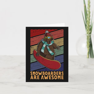 Snowboard Skifahren Snowboarder Wettbewerb Karte