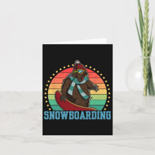 Snowboard Skifahren Snowboarder Wettbewerb Karte