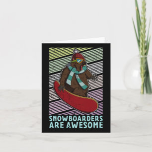 Snowboard Skifahren Snowboarder Wettbewerb Karte