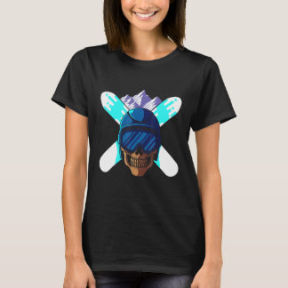 Snowboard Skull T-Shirt