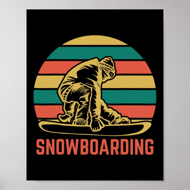 Snowboard Snowboard Poster (Vorne)