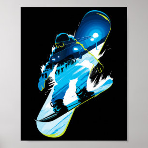 Snowboard-Snowboard-Snowboard-Snowboarden Poster