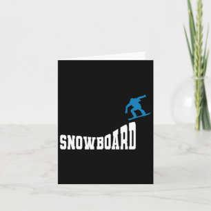 Snowboard Snowboard Vintag Retro Snowboard 2 Karte