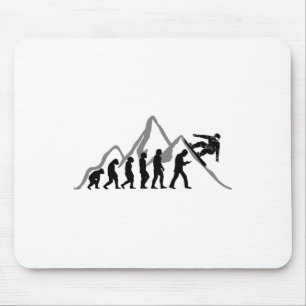 Snowboard Snowboarden Evolution Snowboard Snowboar Mousepad