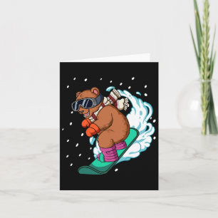Snowboard Snowboarden Karte