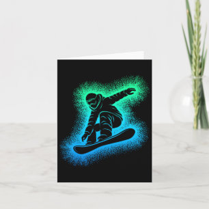 Snowboard Snowboarden Kinder Jungen Männer Karte