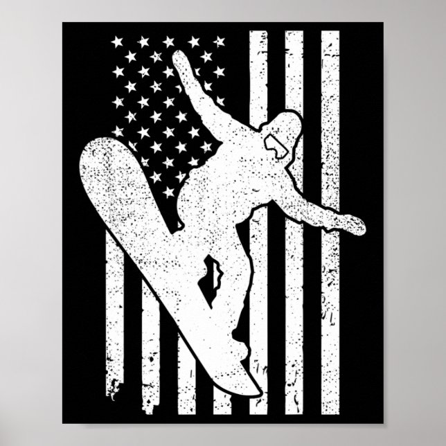 Snowboard Snowboarden Snowboarder Poster (Vorne)