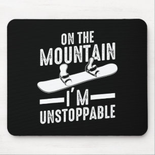 Snowboard Snowboarder Snowboarden 5 Mousepad