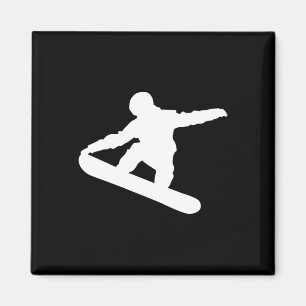 Snowboard Snowboarder Snowboarden Snow Fun Sport Magnet