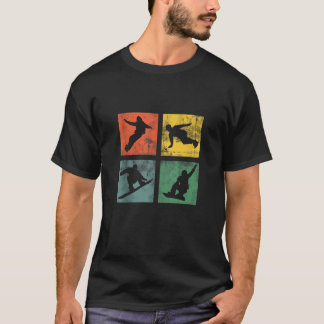 Snowboard Snowboarder Snowboarden Vintage Winter  T-Shirt